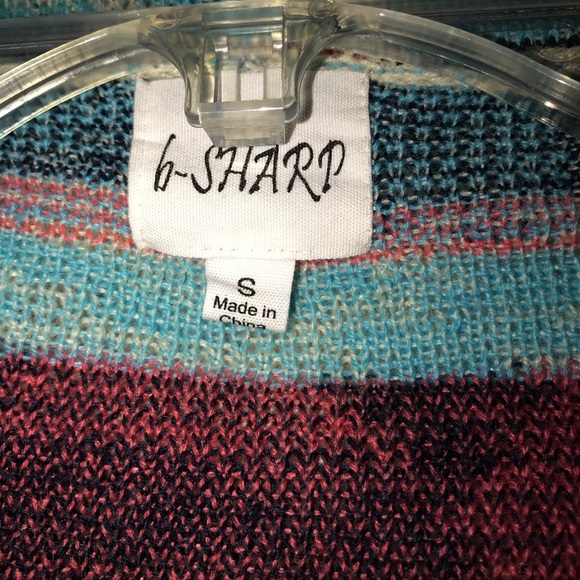 B sharp Sweater Cardigan Small - Picture 2 of 2